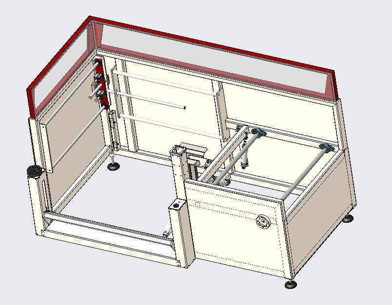 右手片式开箱机proe5.0.zip